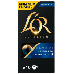 L'OR Ristretto Decaf Coffee 10 Coffee Pods
