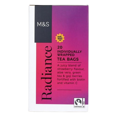 M&S Radiance Infusion Teabags 20 per pack