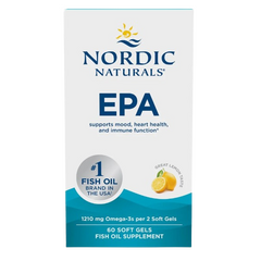 Nordic Naturals EPA, 1210mg Lemon - 60 softgels