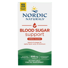 Nordic Naturals Omega Blood Sugar, 896mg - 60 softgels