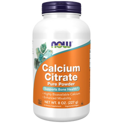 Now Foods Calcium Citrate Pure Powder - 227 grams
