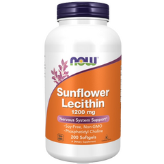 Now Foods Sunflower Lecithin - 1200mg - 100 softgels