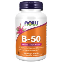 Now Foods Vitamin B-50 - 100 vcaps