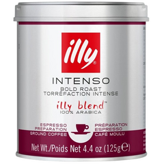 illy Dark Ground Coffee Bold Roast 125g