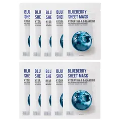 EUNYUL - Purity Blueberry Sheet Mask - 10pcs