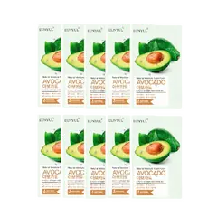 EUNYUL - Natural Moisture Mask Pack - Avocado - 10pcs