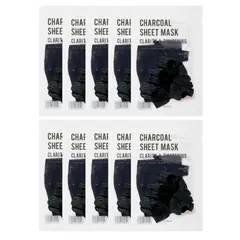 EUNYUL - Purity Charcoal Sheet Mask - 10pcs