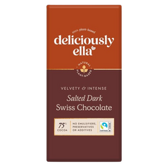 Deliciously Ella Dark Salt Swiss Chocolate 80g