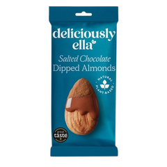 Deliciously Ella Salted Chocolate Dipped Almonds 81g