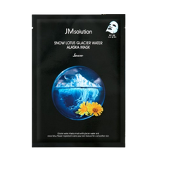 JMsolution - Snow Lotus Glacier Water Alaska Mask Snow - 1pc