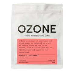 Ozone Peru: Lali Guevarra, Rosalita Catuai - 220 Gr ( Expresso Grind)