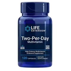 Life Extension Two-Per-Day Multivitamin 120 Caps