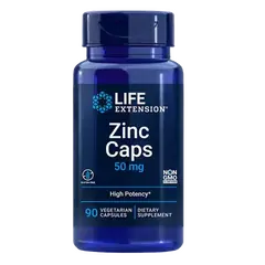 Life Extension Zinc Caps, 50mg - 90 vcaps