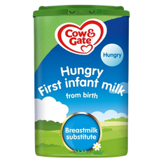 Cow & Gate Hungry First Baby Milk Formula Powder 0-12 Months 800g