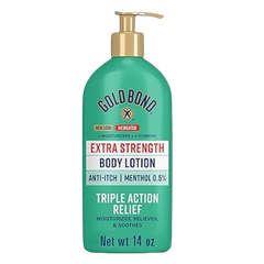 Gold Bond Medicated Extra Strength Body Lotion 14 Oz