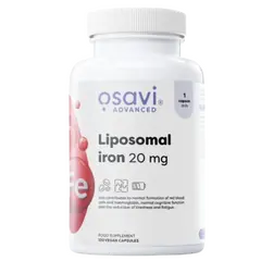 Osavi Liposomal Iron 20mg 120 Capsules