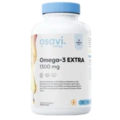 Osavi Omega-3 Extra Molecularly Distilled 1300mg (Lemon) 180 Softgels