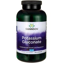Swanson Potassium Gluconate, 99mg - 250 caps