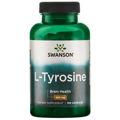 Swanson L-Tyrosine, 500mg - 100 caps