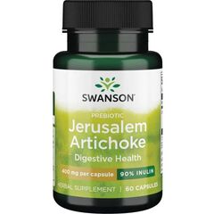 Swanson Prebiotic Jerusalem Artichoke, 400mg - 60 caps