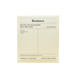 BIODANCE Biodence Radiant Vita Niacinamide Real Deep Mask - 4 Masks