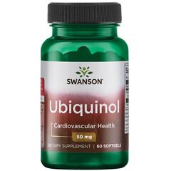 Swanson Ubiquinol, 50mg - 60 softgels