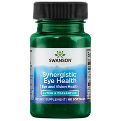 Swanson Synergistic Eye Health Lutein & Zeaxanthin - 60 softgels
