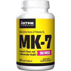 Jarrows Formulas MK-7, 90mcg - 60 softgels