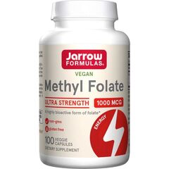 Jarrows Formulas Methyl Folate, 1000mcg - 100 vcaps