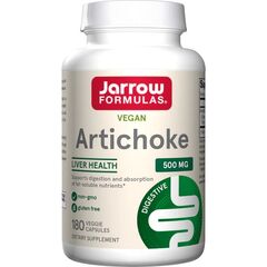Jarrows Formulas Artichoke, 500mg - 180 vcaps