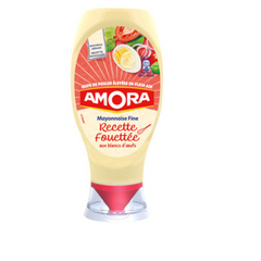 Amora Mayonnaise Fouettée Blancs d'Oeufs 398g