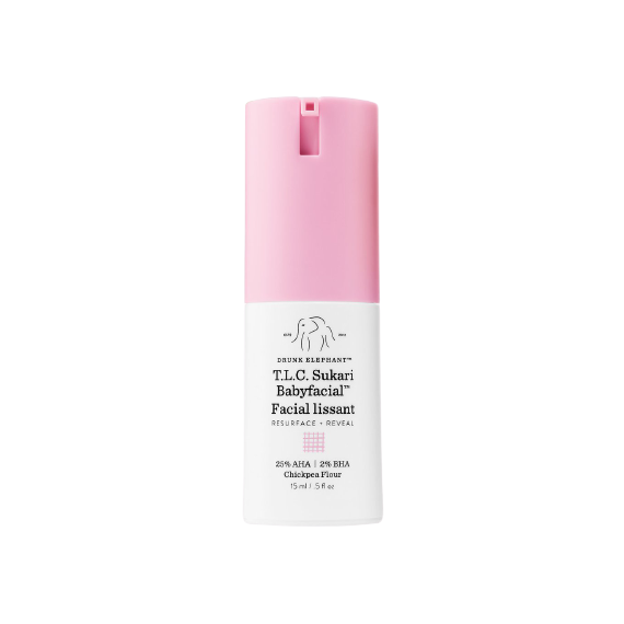 Drunk Elephant T.L.C. Sukari Babyfacial™ AHA + BHA Mask Mini 15 ML