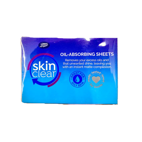Boots Pharmacy in India offers Oil absorbing Sheets