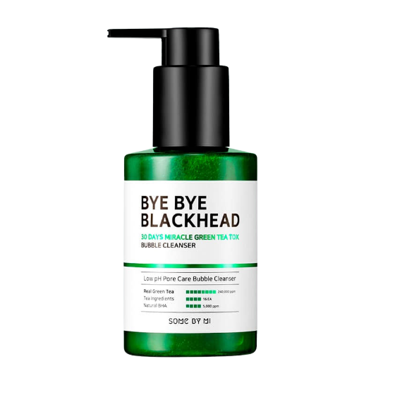 SOME BY MI Bye Bye Blackhead 30 Days Miracle Green Tea Tox Bubble Cleanser india