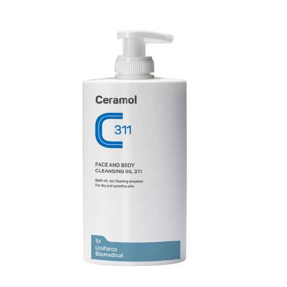 Ceramol Face & Body Cleansing Oil  400 ML