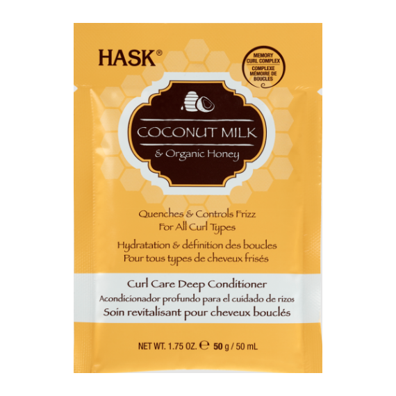 Hask Coconut Milk and Honey Curl Care Deep Conditioner 50 Ml