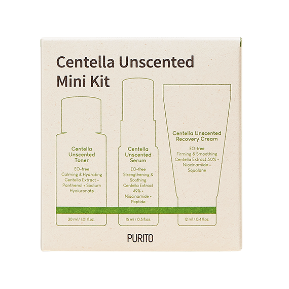 PURITO  Centella Unscented Line Travel Kit Mini
