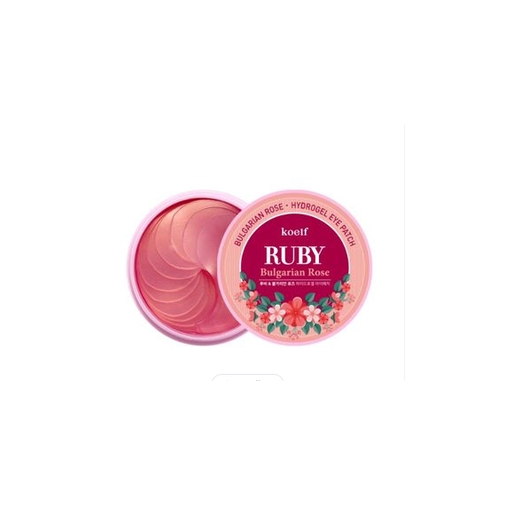PETITFEE - koelf Ruby & Bulgarian Rose Eye Patch 60pcs