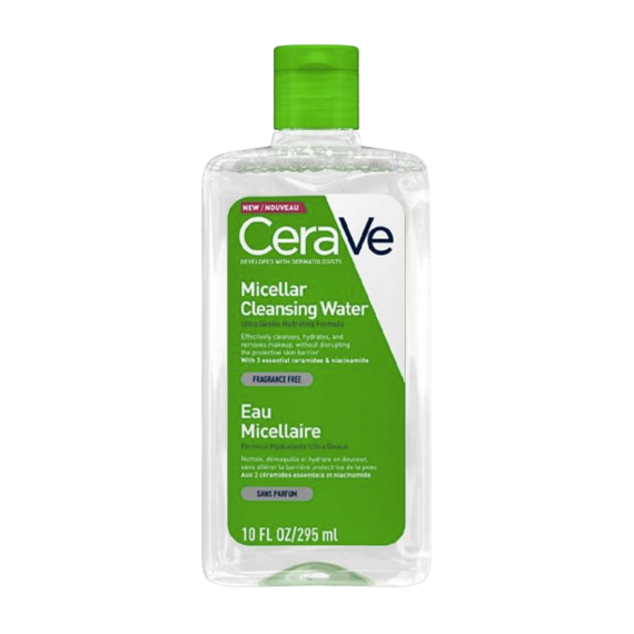 CeraVe Micellar Cleansing Water with Niacinamide for All Skin Types 295ml