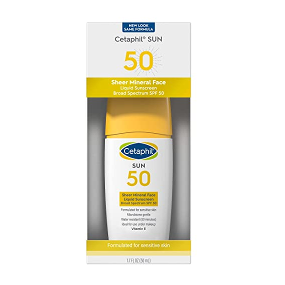 Cetaphil Sun 50  Sheer Mineral Face Liquid SPF 50