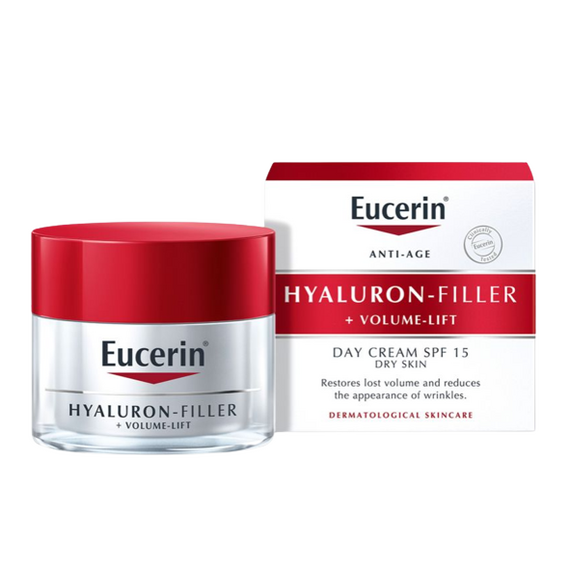 Eucerin Hyaluron-Filler + Volume-Lift Day Cream SPF15 for Dry Skin 50ml