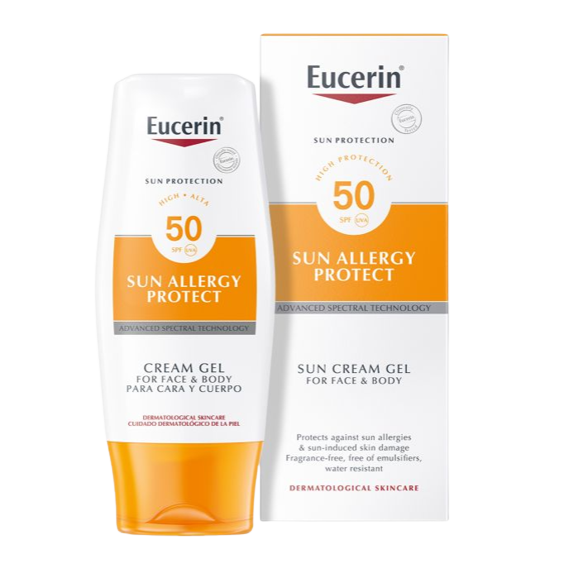 Eucerin Sun Allergy Protection Sun Cream for Face & Body SPF 50+, 150ml