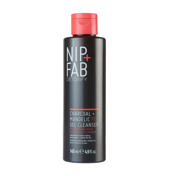 NIP+FAB Charcoal and Mandelic acid fix cleansing wash