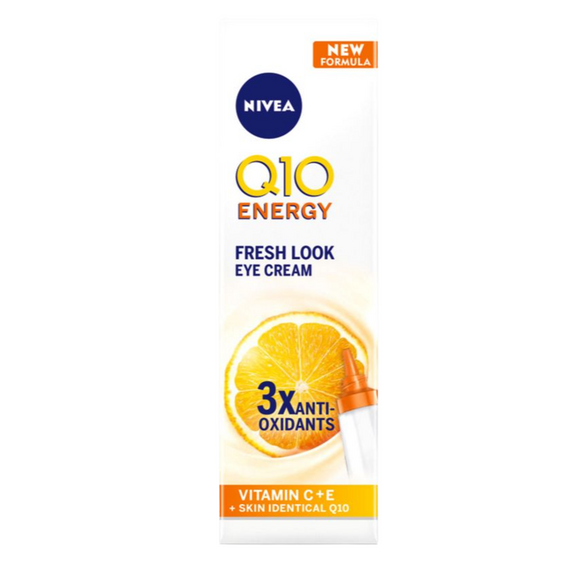 NIVEA Q10 Energy Fresh Look Eye Cream with Vitamin C 15ml
