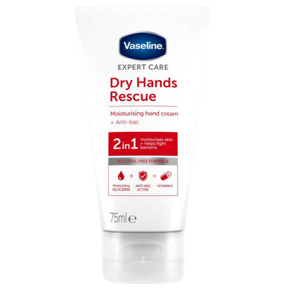 Vaseline Expert Care Dry Hands Rescue Hand Cream 75 ml