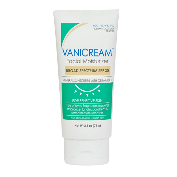 Vanicream Facial Moisturizer with SPF 30 - 2.5 Oz