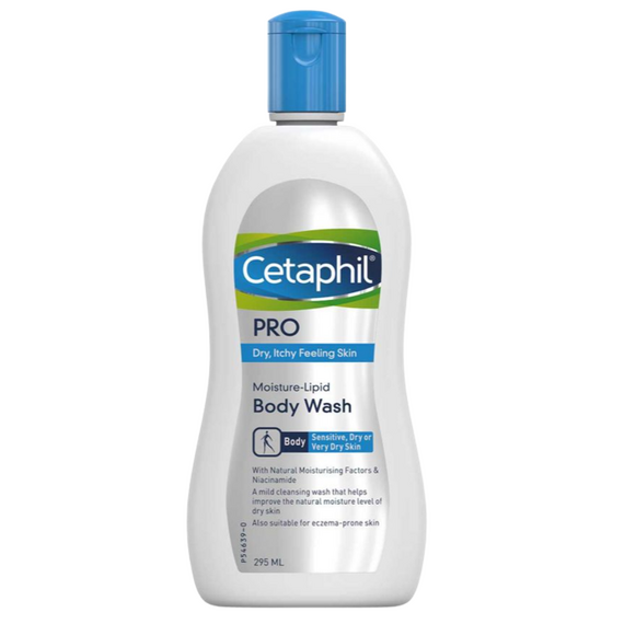 Cetaphil PRO Dry Itchy Skin Moisturising Body Wash 295ml