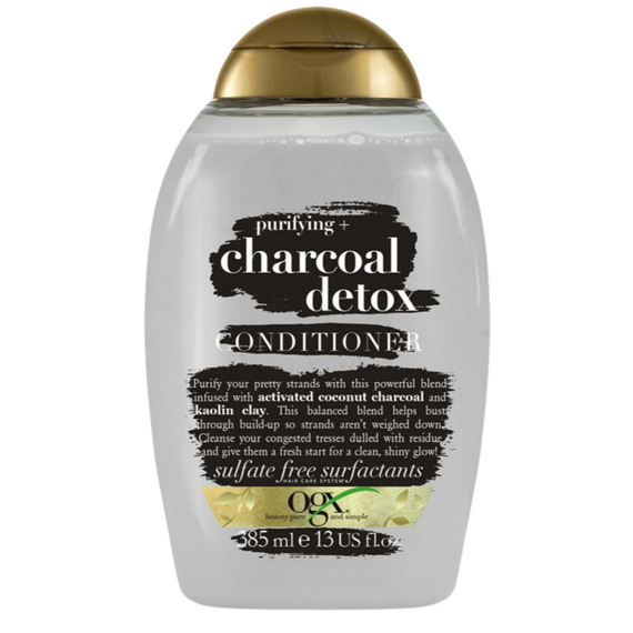OGX Purifying + Charcoal Detox Conditioner 385ml