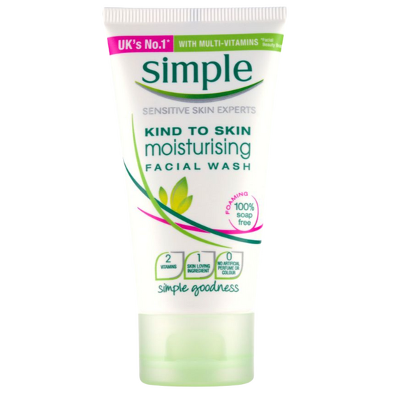 Simple Kind to Skin Facial Wash Moisturising 50ml