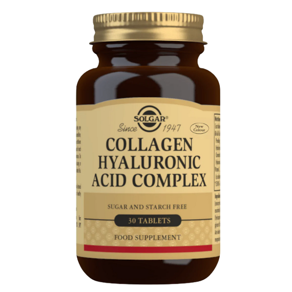 Solgar Collagen Hyaluronic Acid Complex Tablets - Pack of 30